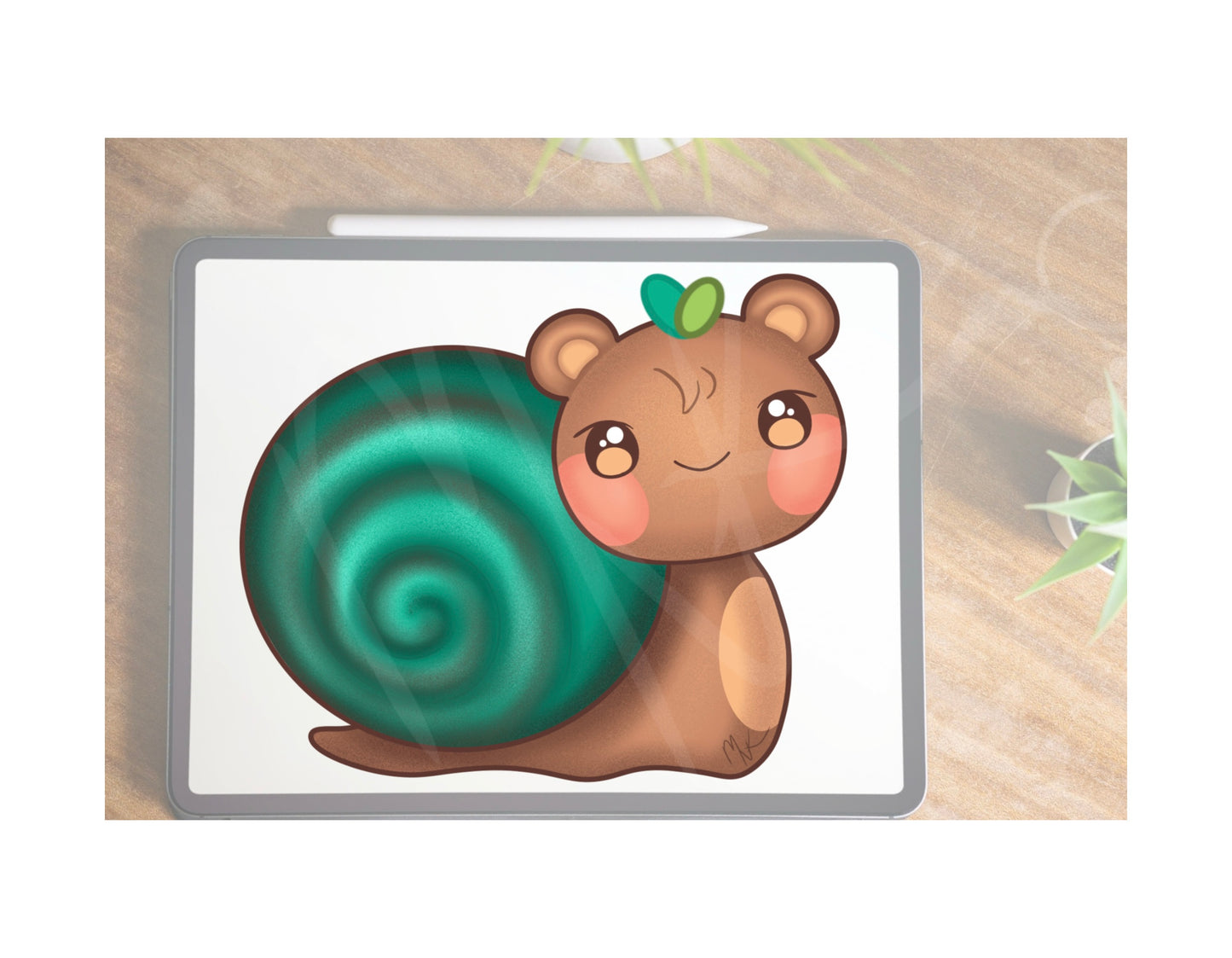 Earthy Bear Snail-iteez