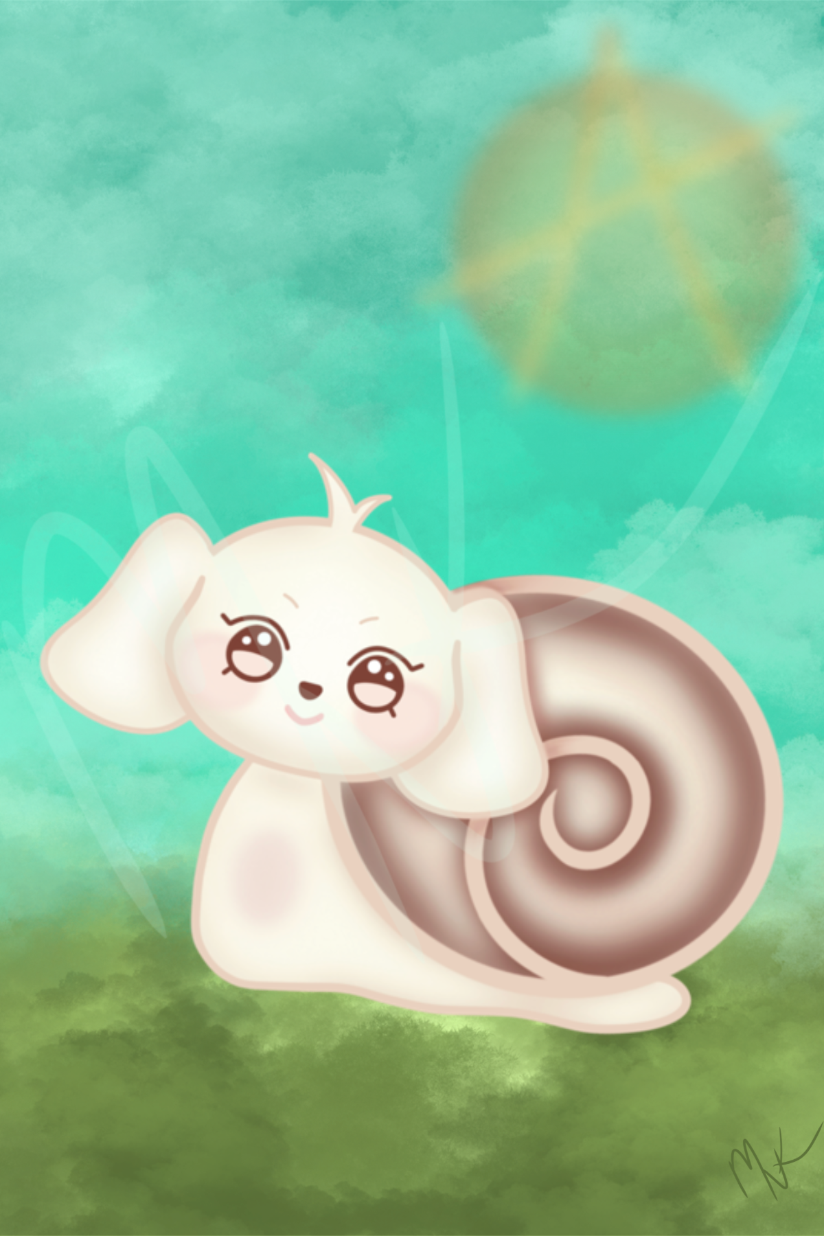 Snail.iteez; Digital Art Prints; Snail Cats, Bear, Dogs, Squirrel, Bunny