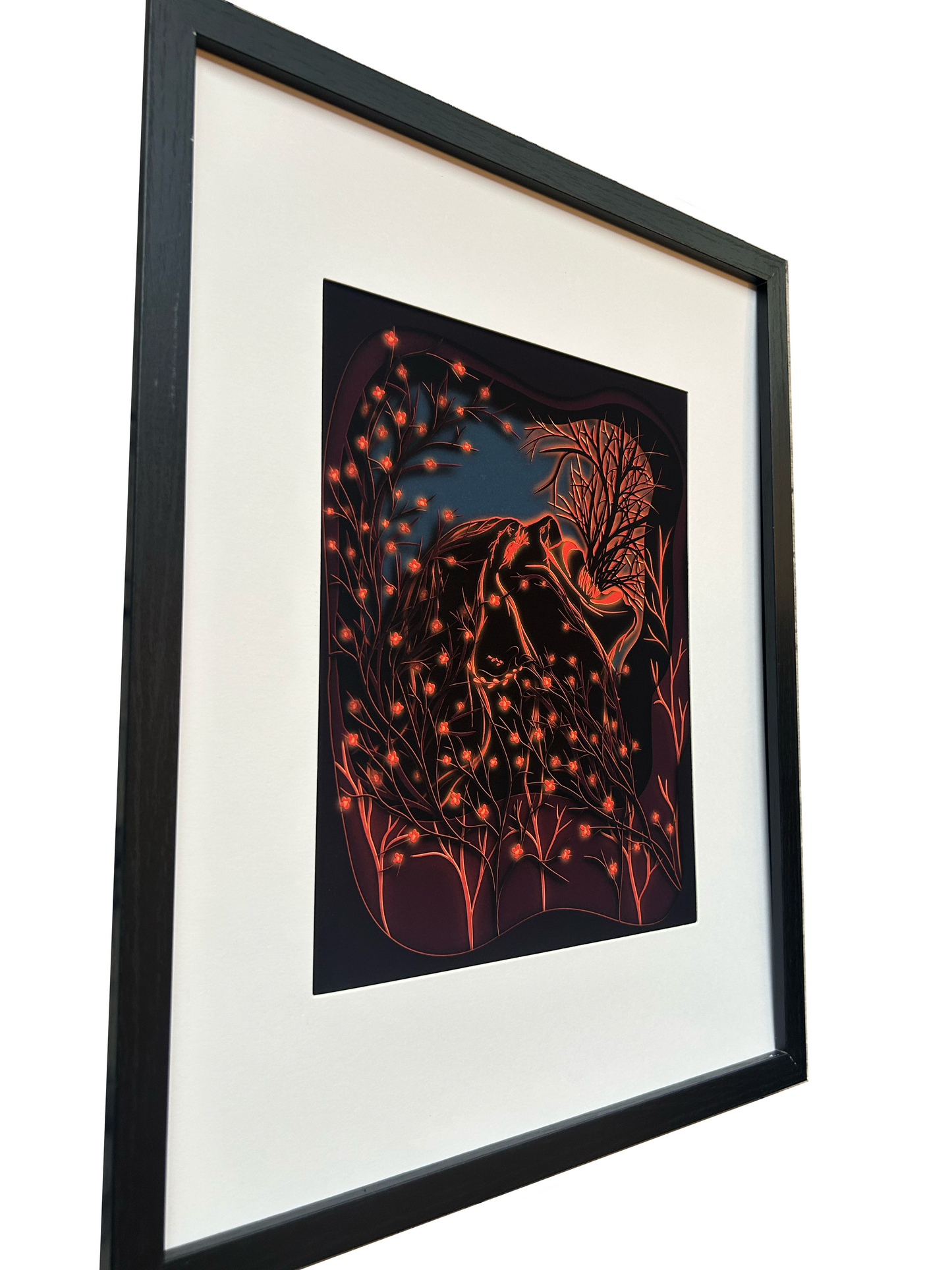 Eruption Digital Art Print