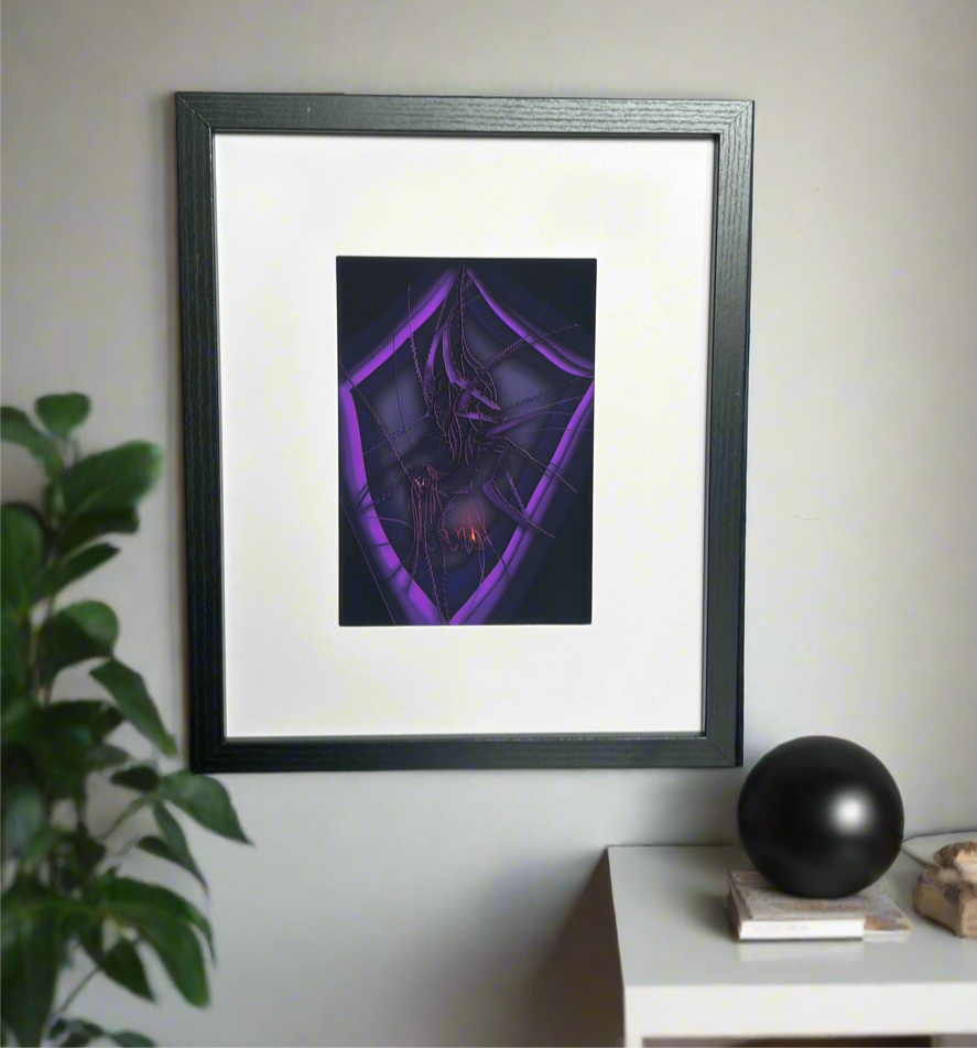 Punish Your Prey; Digital Art Print