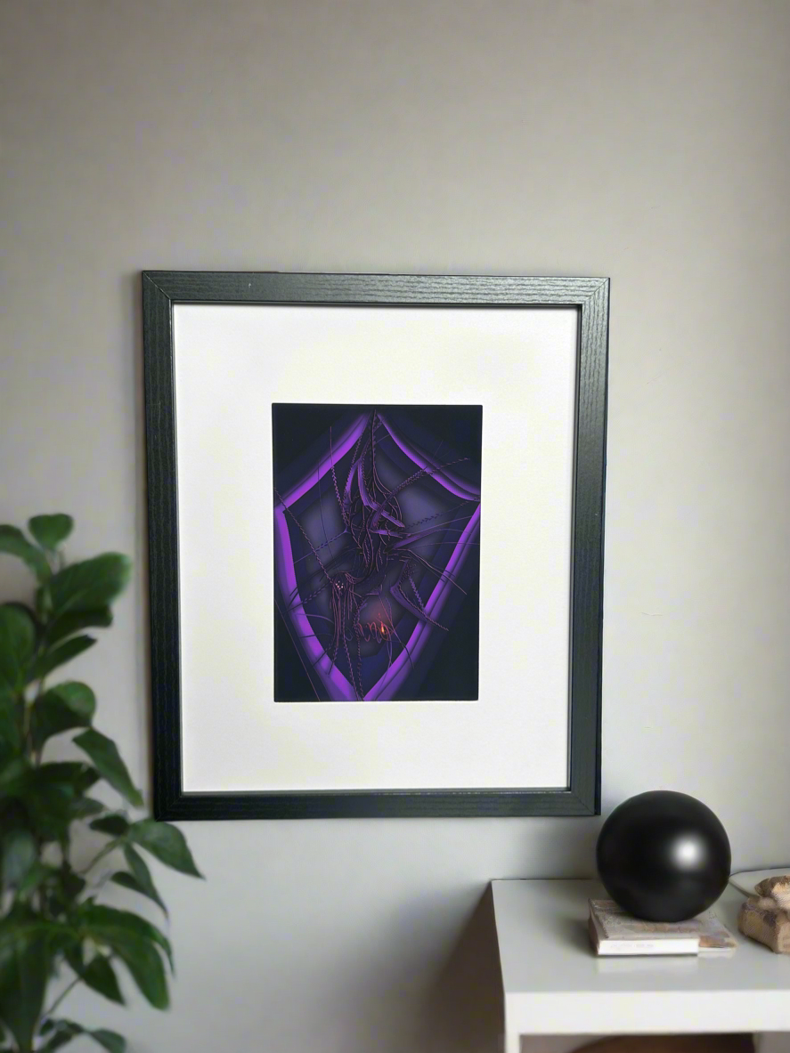 Punish Your Prey; Digital Art Print
