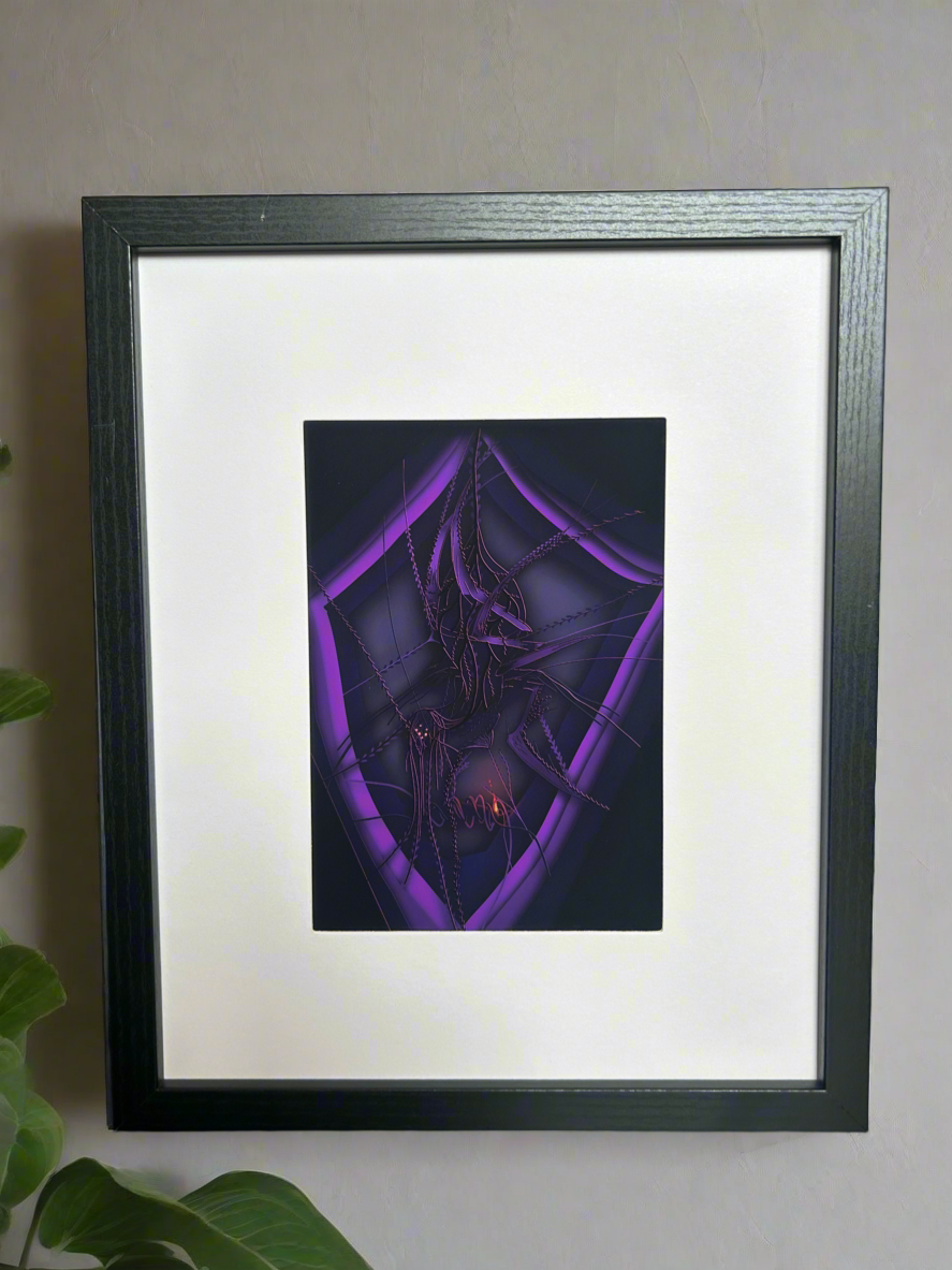 Punish Your Prey; Digital Art Print