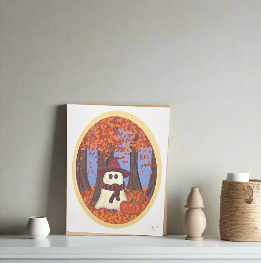 Cozy Scarf Greeting Card