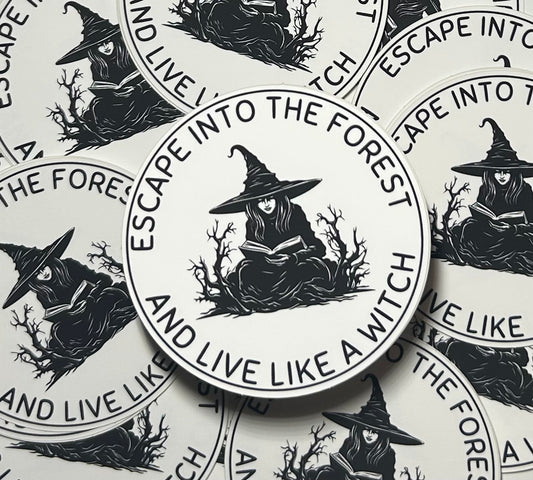 Escape into the Forest Like a Witch