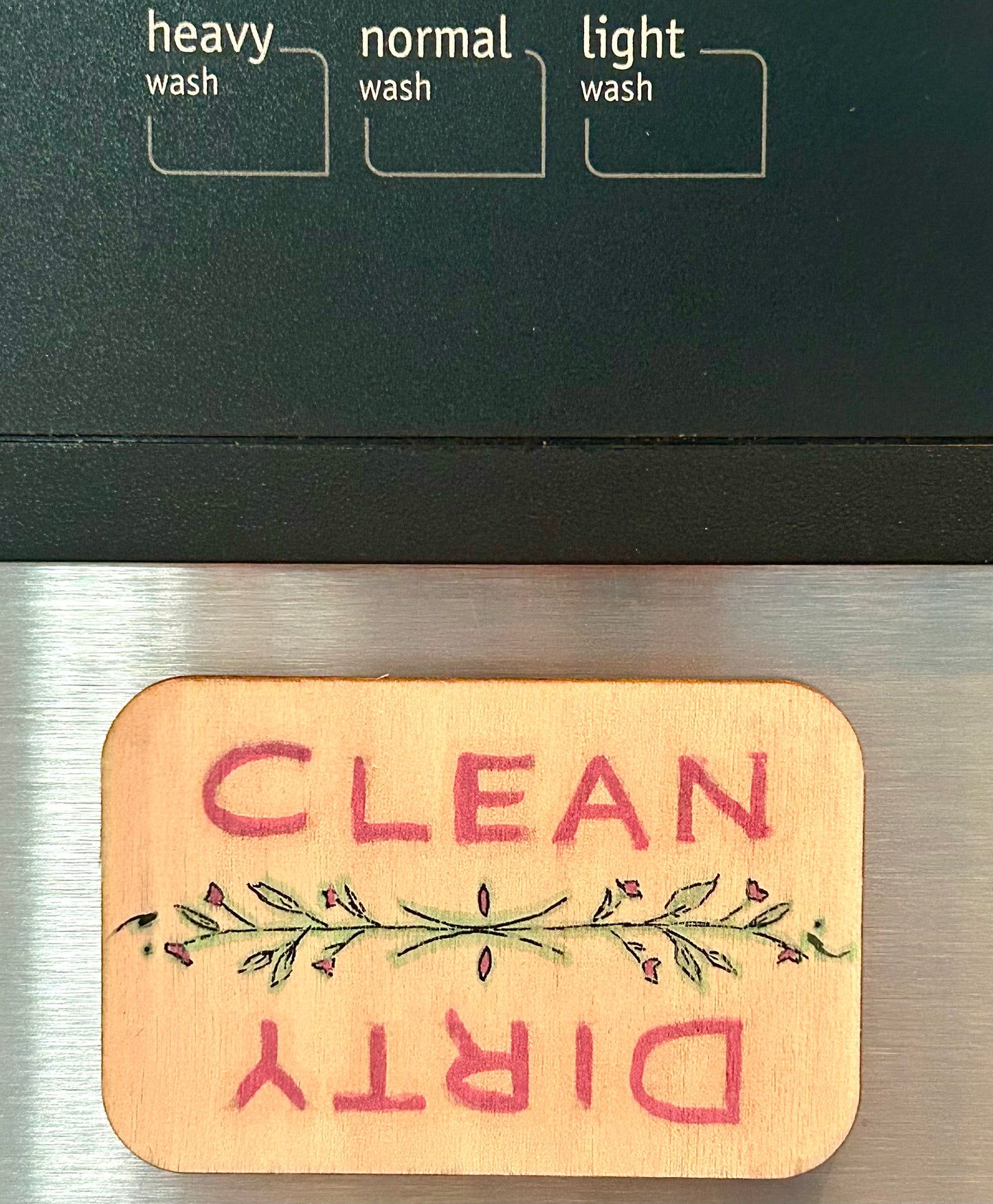 Magnetic Dishwasher Sign - Brightness