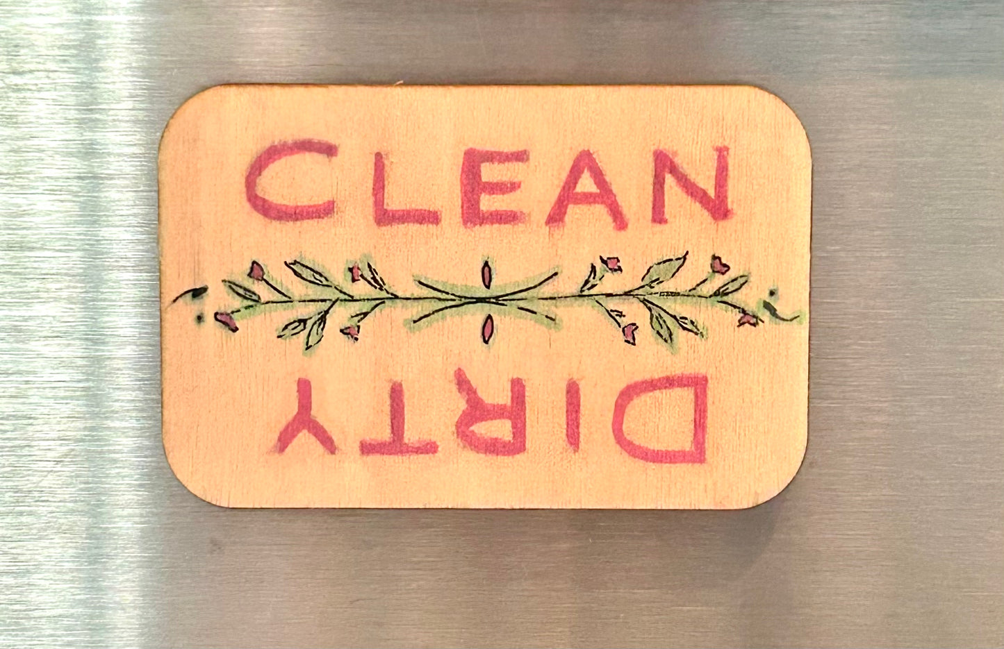 Magnetic Dishwasher Sign - Brightness
