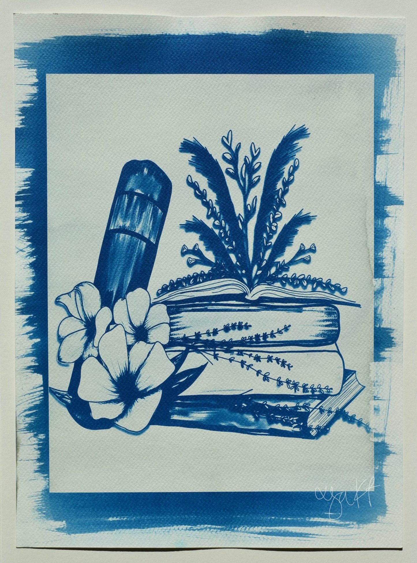 Books & Flowers