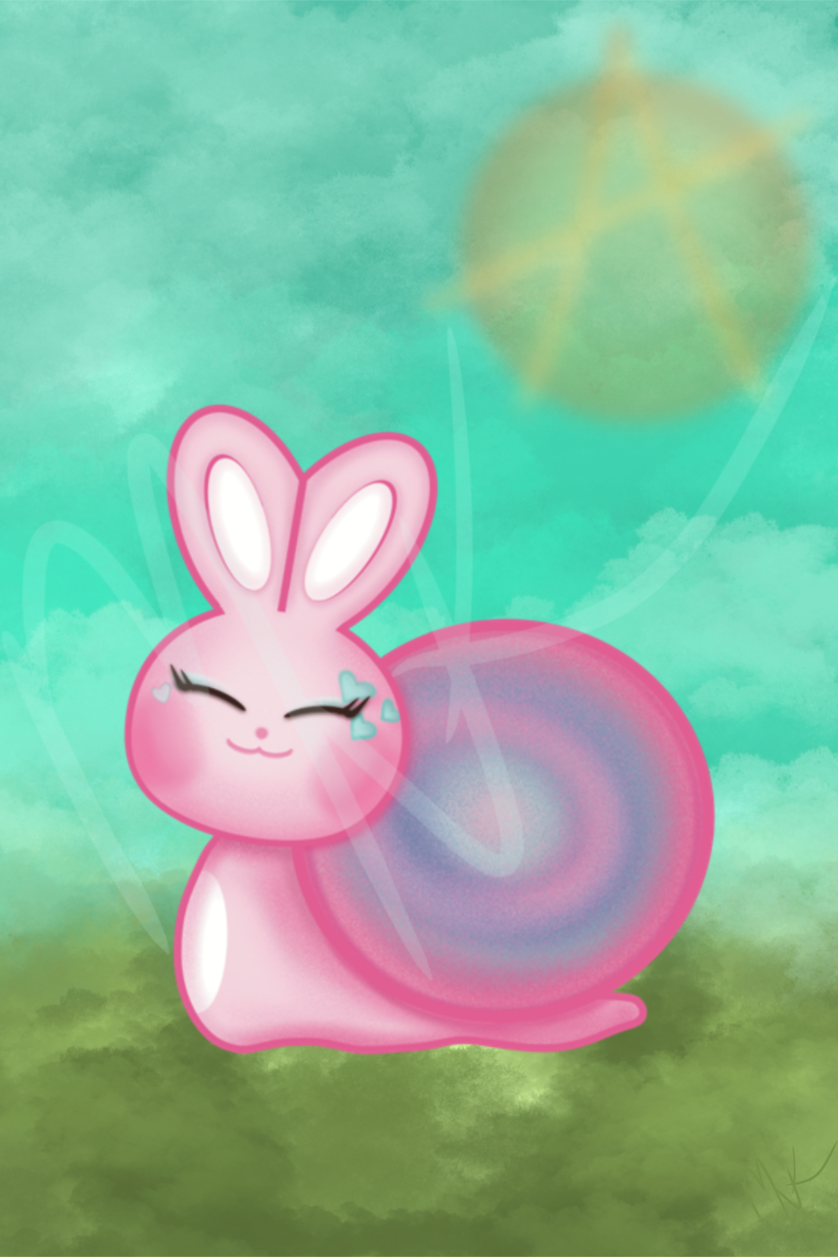 Snail.iteez; Digital Art Prints; Snail Cats, Bear, Dogs, Squirrel, Bunny