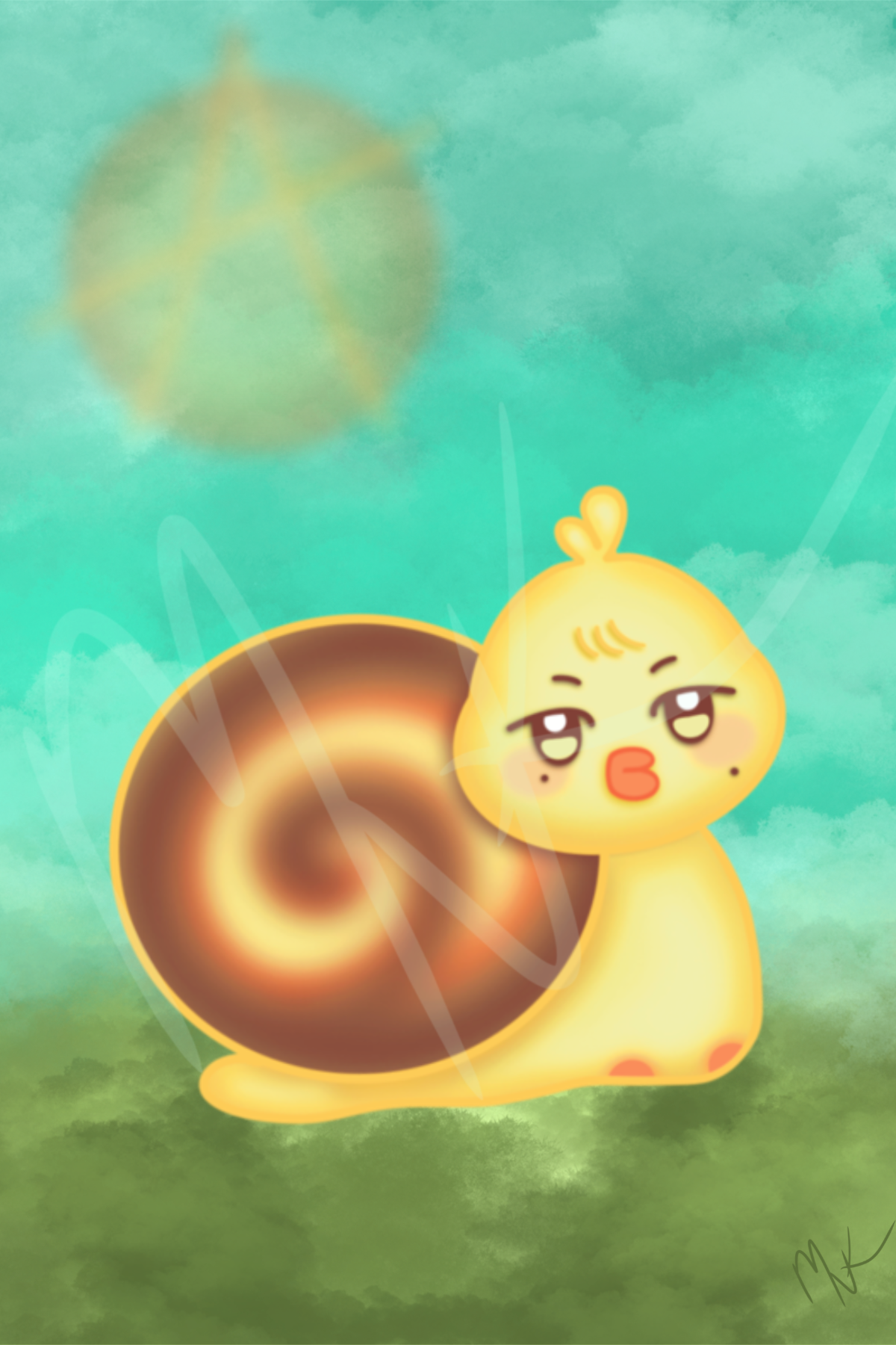 Snail.iteez; Digital Art Prints; Snail Cats, Bear, Dogs, Squirrel, Bunny