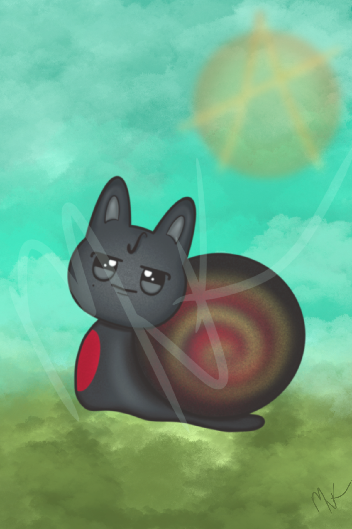 Snail.iteez; Digital Art Prints; Snail Cats, Bear, Dogs, Squirrel, Bunny