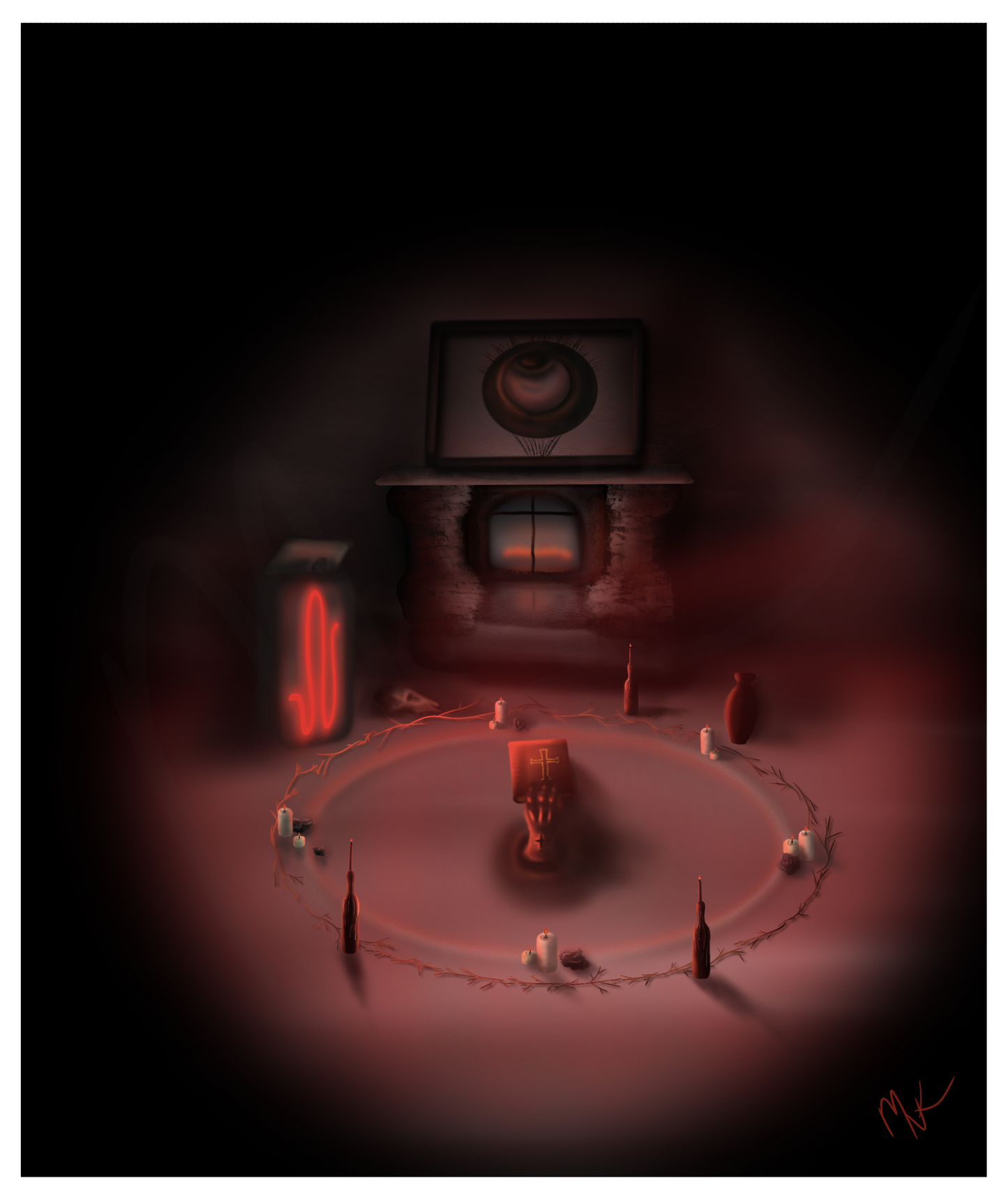 Death’s Destiny; Digital Art Print
